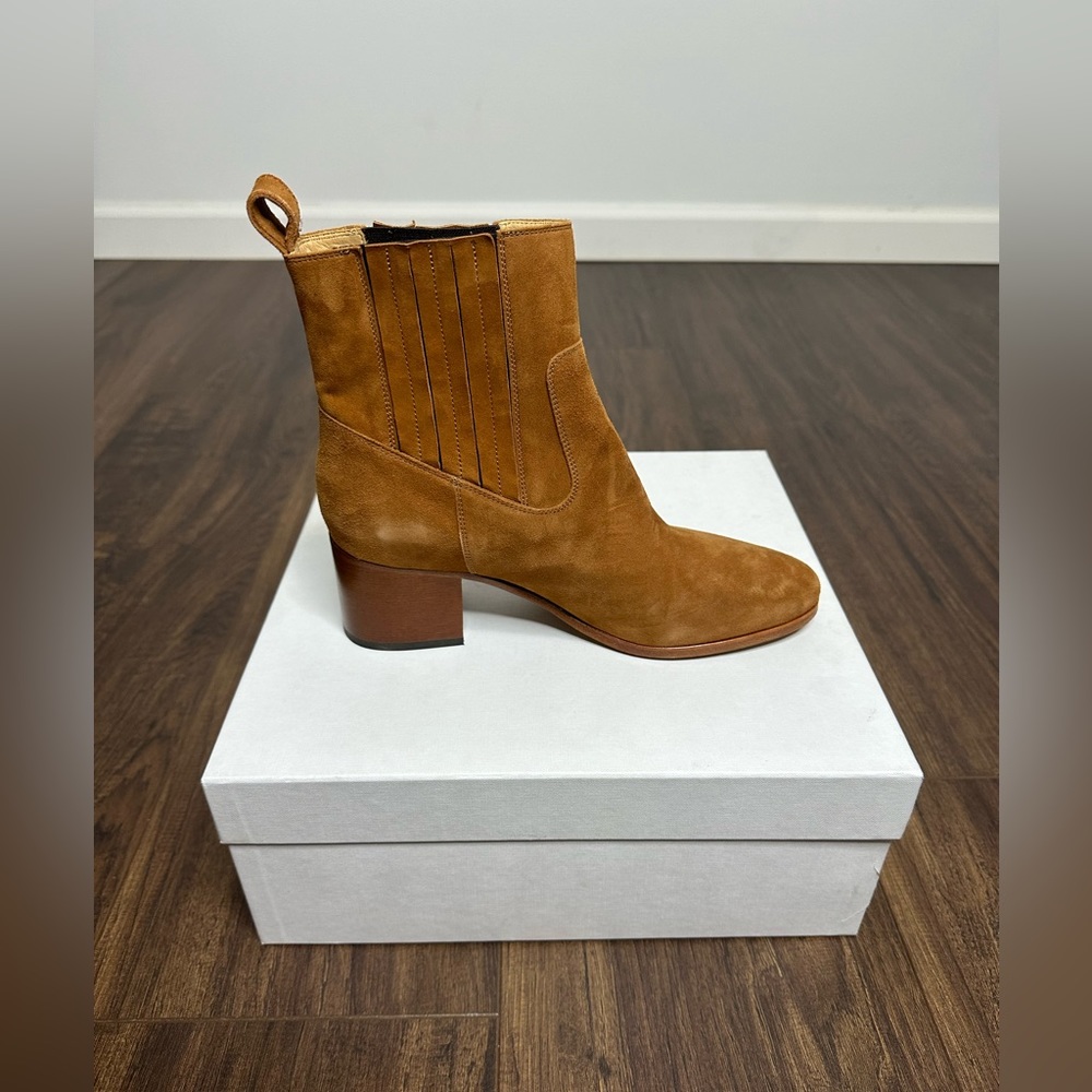 Frame Le Rue Suede Booties - Picture 7 of 8